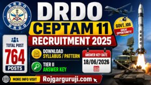 DRDO CEPTAM 11 Tier 2 Answer Key 2026 