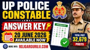 UP Police Constable Answer Key 2026