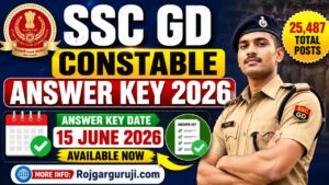 SSC GD Constable Answer Key 2026