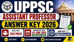 UPPSC Assistant Professor Answer Key 2026
