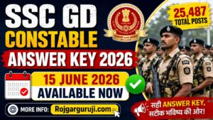 SSC GD Constable Answer Key 2026
