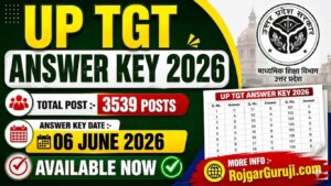 UP TGT Answer Key 2026
