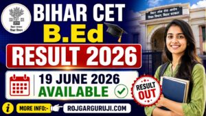 Bihar CET B.Ed Result 2026 