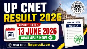 UP CNET Result 2026