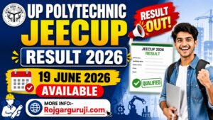 UP Polytechnic JEECUP Result 2026 