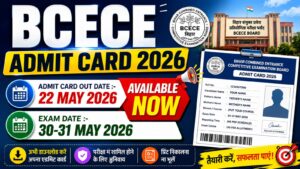 BCECE Hall Ticket 2026 Released Get Direct Link