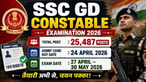 SSC GD Constable Call Letter 2026