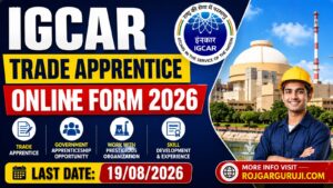 IGCAR Trade Apprentice Online Form 2026