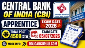 Central Bank CBI Apprentice Exam Date 2026