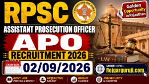RPSC APO Exam Date 2026 