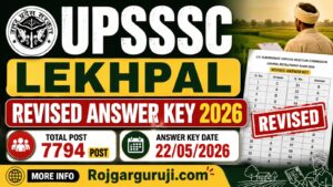 UPSSSC Lekhpal Revised Answer Key 2026 Out