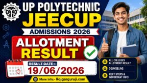 UP Polytechnic JEECUP Allotment Result 2026 Out