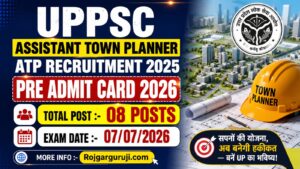 UPPSC Assistant Town Planner Admit Card 2026 Released