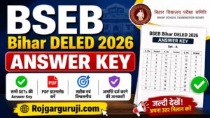 BSEB Bihar DELED 2026 Answer Key Out