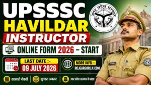 UPSSSC Havildar Instructor Recruitment 2026