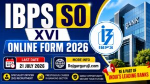 IBPS SO XVI Recruitment 2026