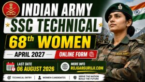Army SSC Tech 68th Women April 2027