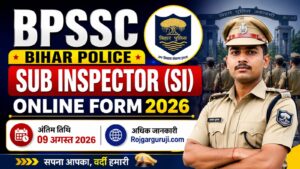 BPSSC Bihar Police SI Online Form 2026
