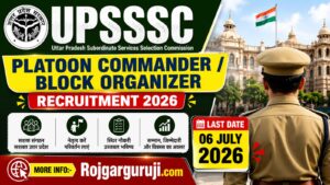 UPSSSC Platoon Commander Recruitment 2026 Started